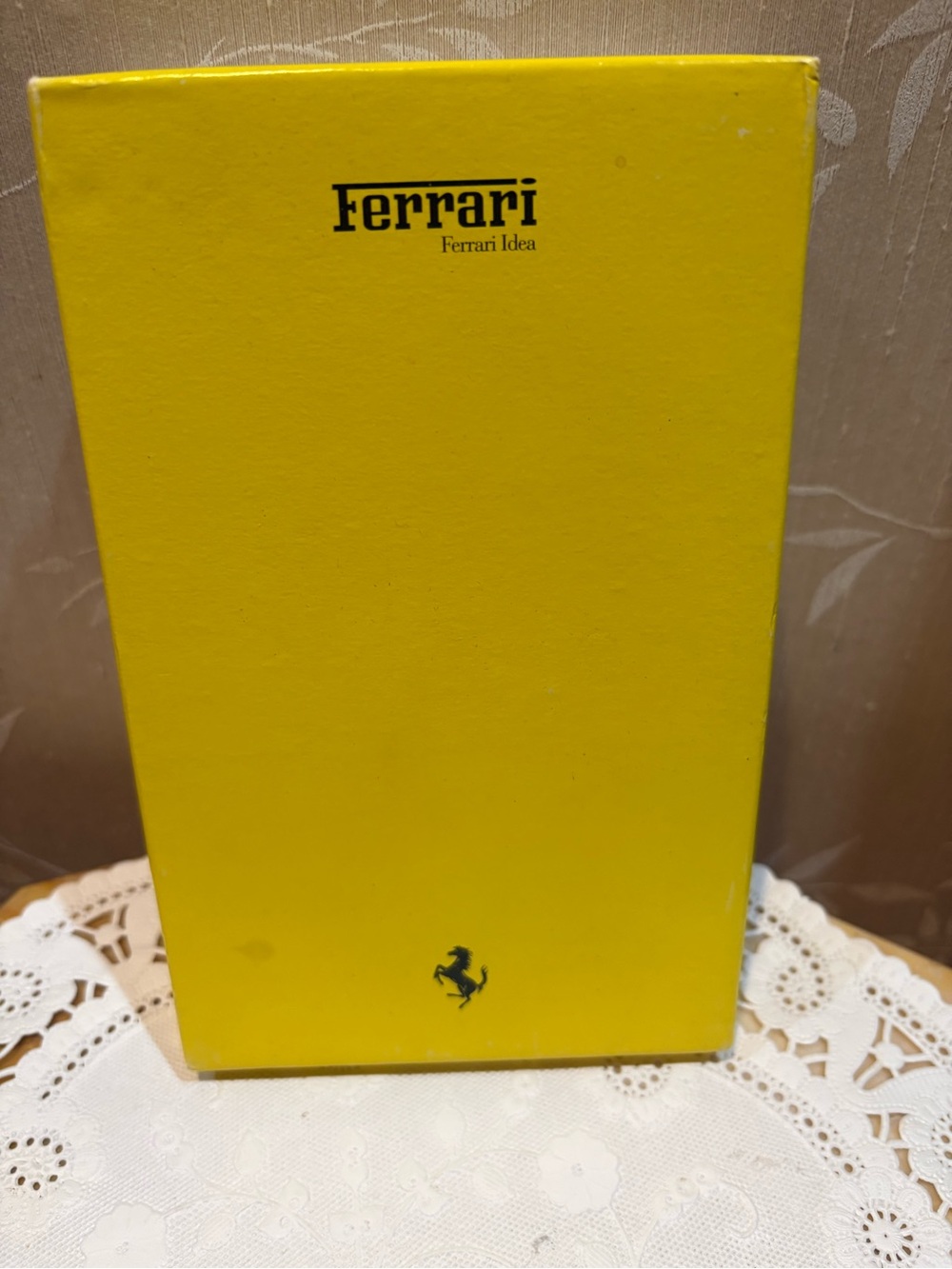 Ferrari Red Schedoni leather folio/wallet in soft leather. 🆕 vintage!
